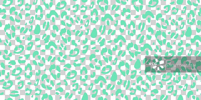 蓝白色豹纹无缝图案图片素材