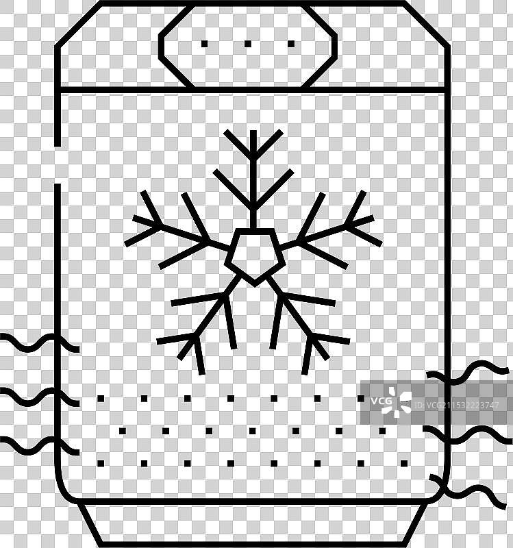 空气冷却过滤器线条图标图片素材