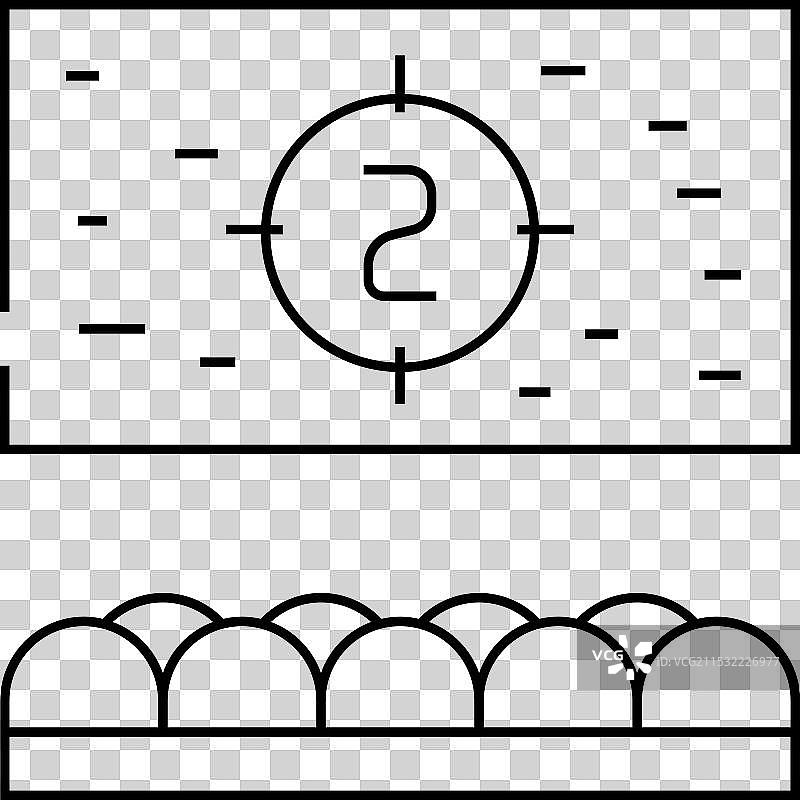 电影节活动线条图标图片素材