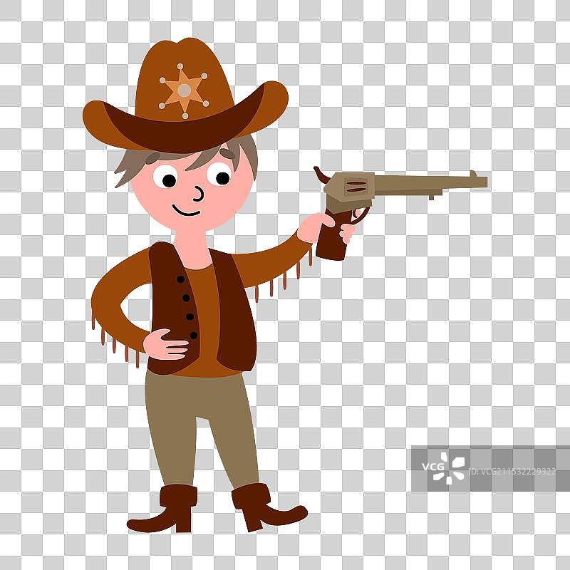 西部牛仔图片素材