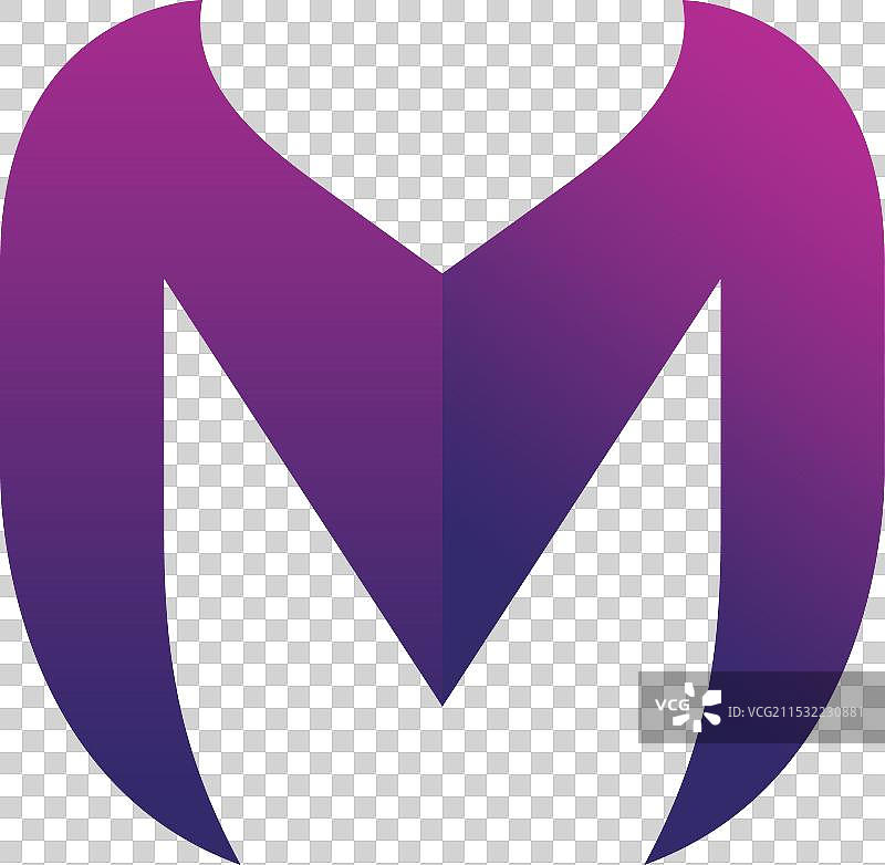 字母M的标志设计，M的首字母图片素材
