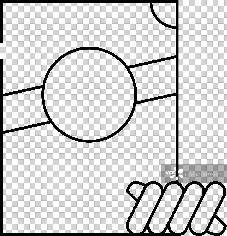 螺旋形意大利面线条图标图片素材