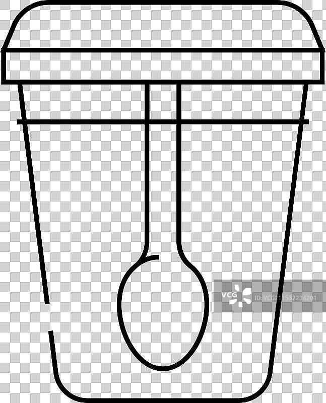 医疗塑料包装线条图标图片素材