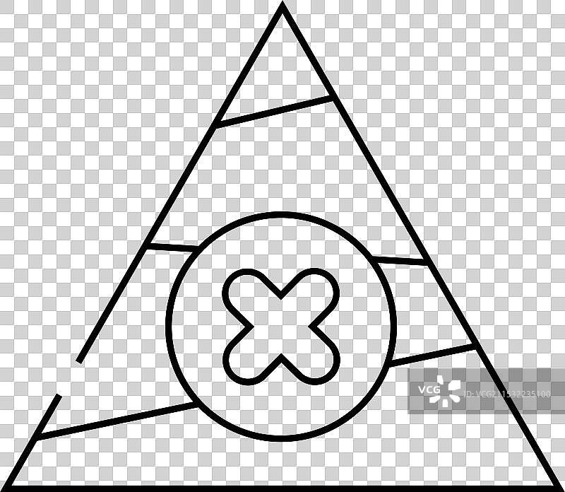 不均衡饮食线条图标图片素材