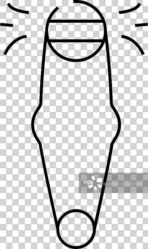 点火器设备线条图标图片素材