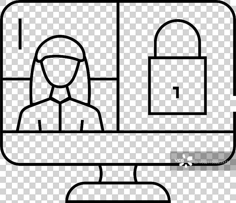 关闭的会议电话图标图片素材