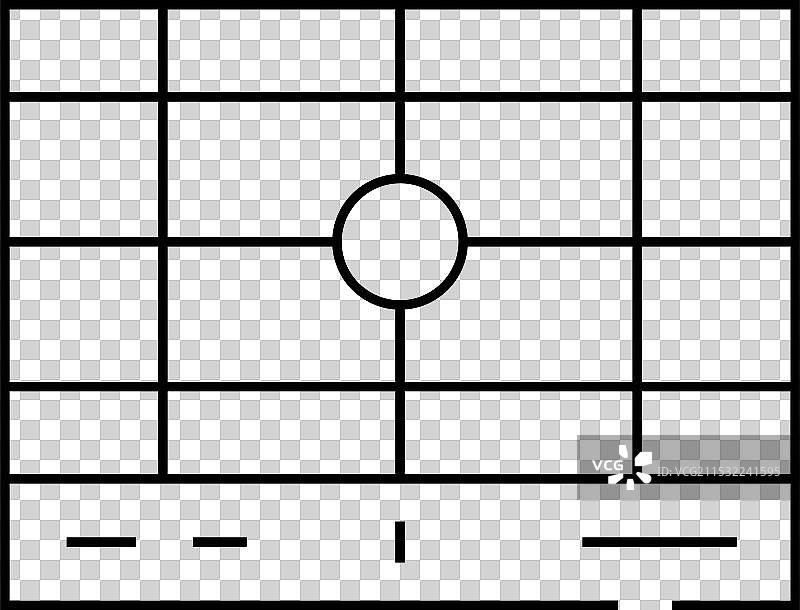 分割网格线图标图片素材
