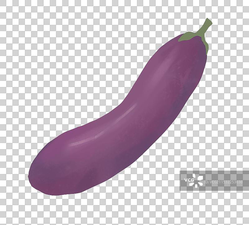 春节插画年俗赶大集蔬菜水果摊设计元素茄子图片素材