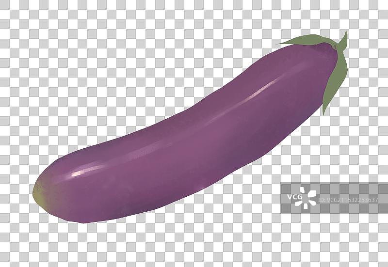 春节插画年俗赶大集蔬菜水果摊设计元素茄子图片素材