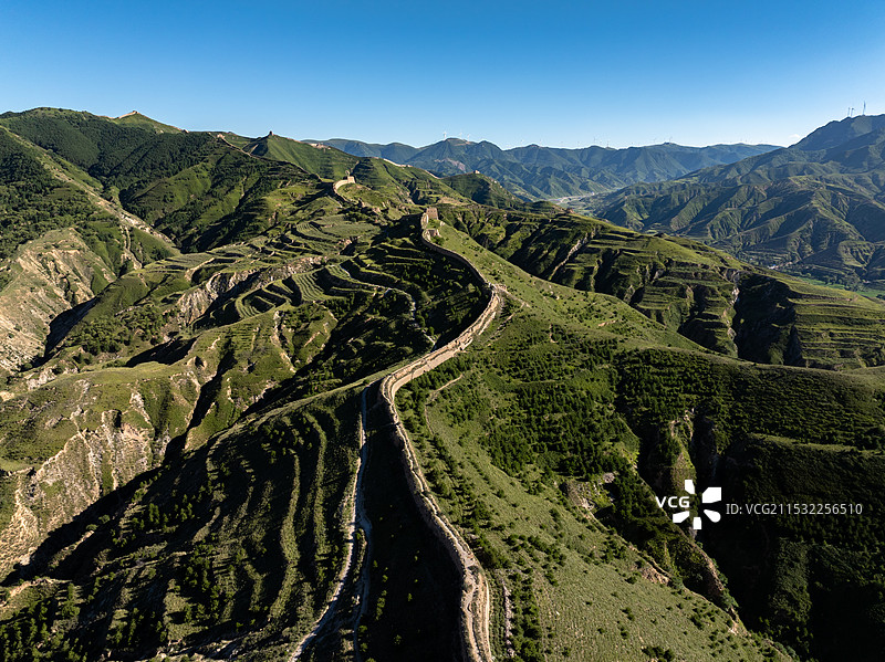 雁门关长城图片素材