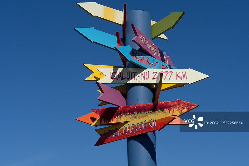 彩色地标图片素材