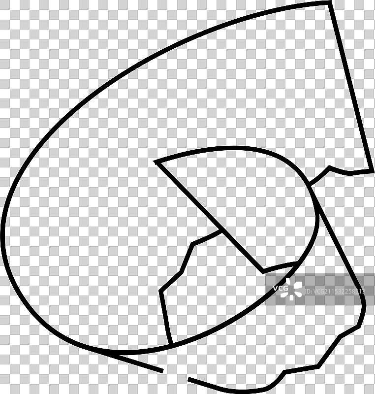 椰子刨花热带线条图标图片素材