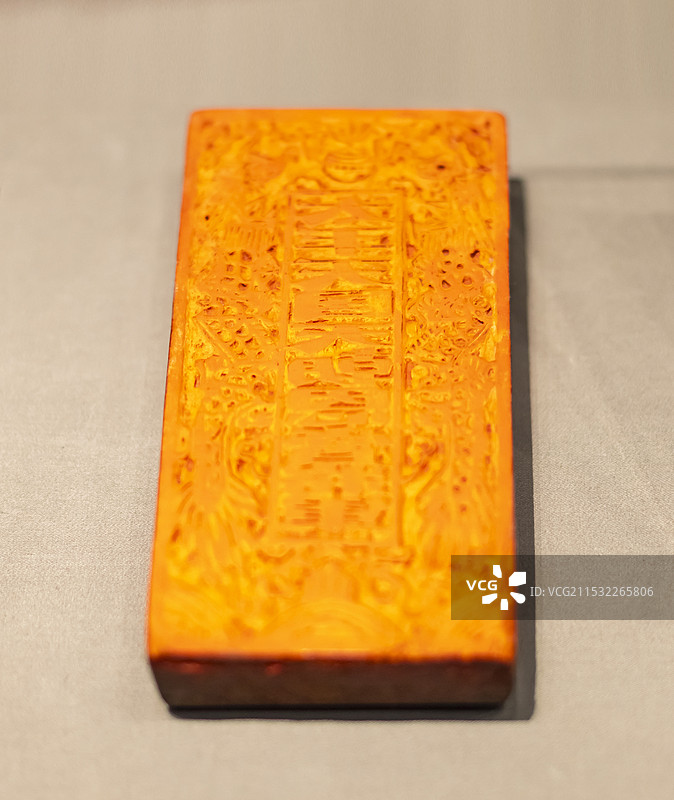 太平天国天朝恩赏将军木印 太平天国时期（1851-1864年） 浙江省博物馆之江馆图片素材