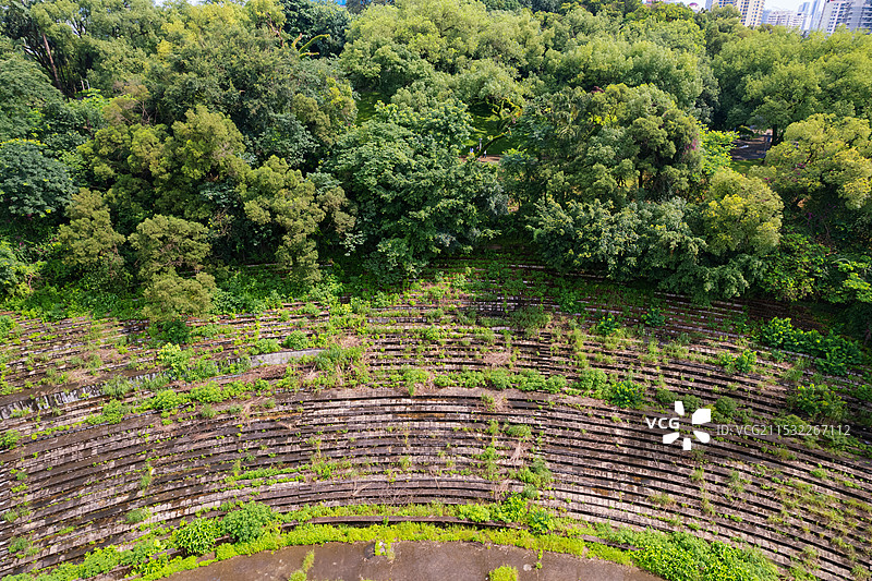 中国广西壮族自治区南宁市兴宁区民生街道，人民公园足球场图片素材
