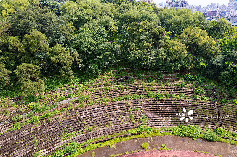 中国广西壮族自治区南宁市兴宁区民生街道，人民公园足球场图片素材