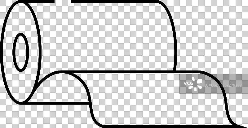 吸水性压缩敷料急救线条图标图片素材