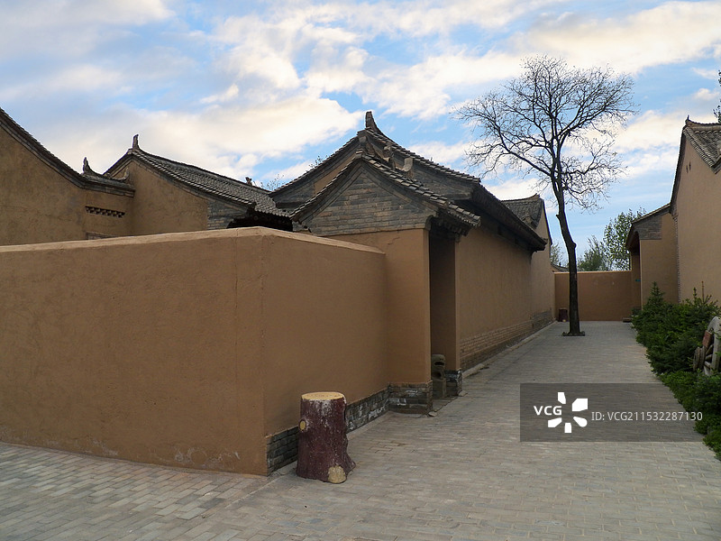 陕西旬邑马家堡关中特区旧址图片素材