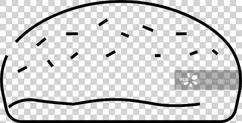 甜馒头 食物 餐点 线条图标图片素材