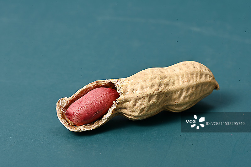 俗称长生果的花生特写图片素材