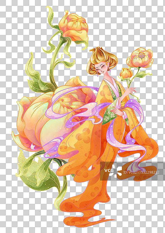 花妖女图片素材