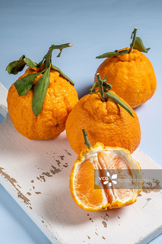 新鲜春见耙耙柑图片素材