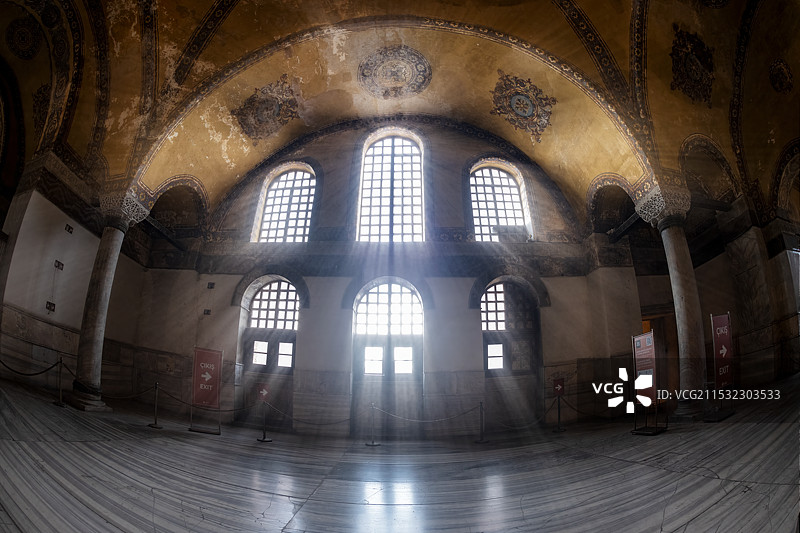 土耳其圣索菲亚大教堂图片素材