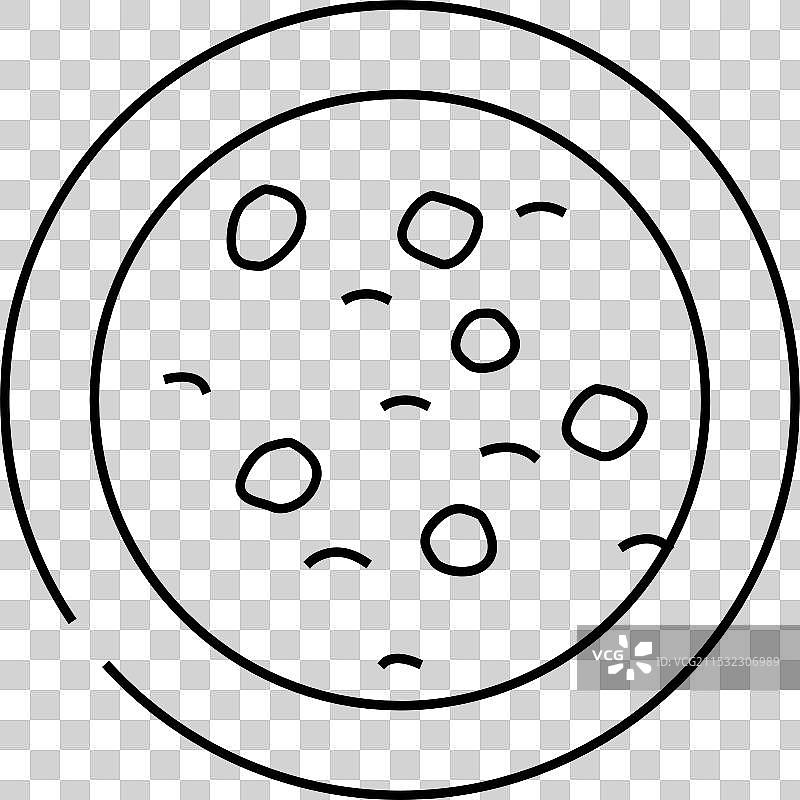 墨西哥菜的墨西哥牛肚汤线条图标图片素材