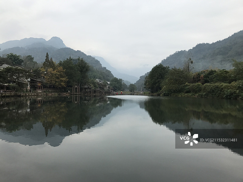 柳江古镇图片素材