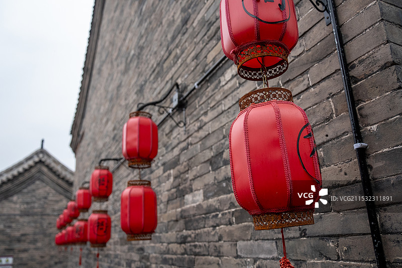 山西省晋中市平遥古城县衙图片素材