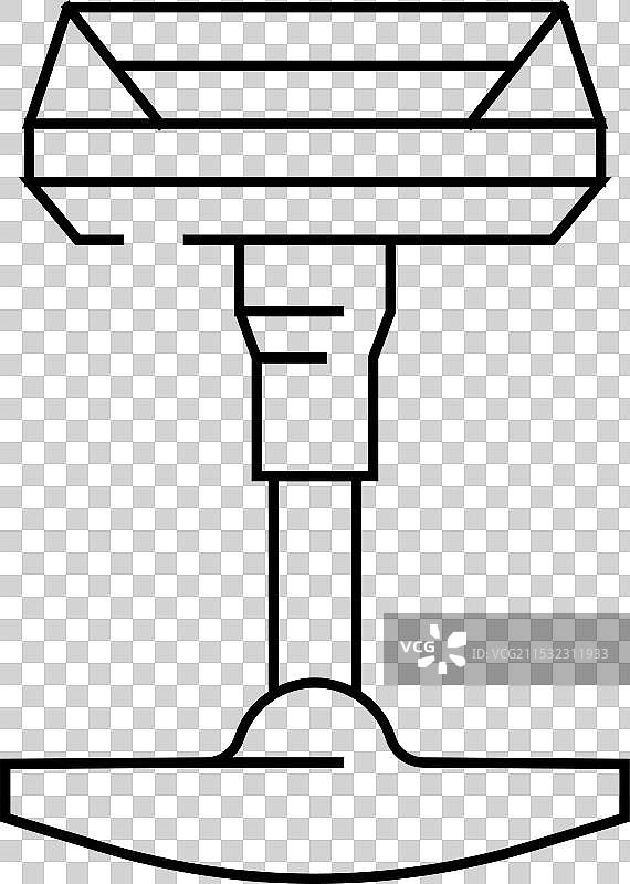 袖扣珠宝线条图标图片素材