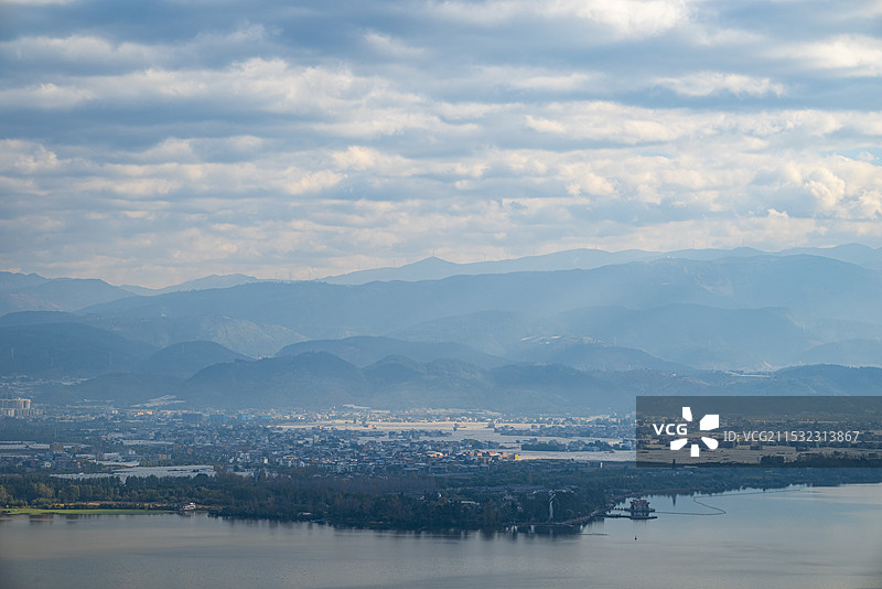 四川凉山州西昌邛海风景区图片素材