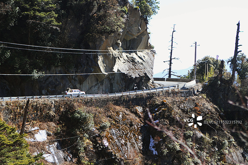 云南独龙江公路图片素材