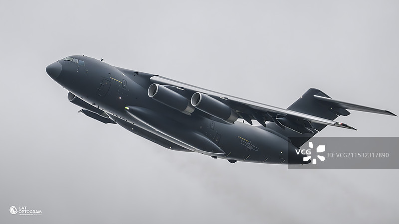 中国航展运油20飞行展示图片素材