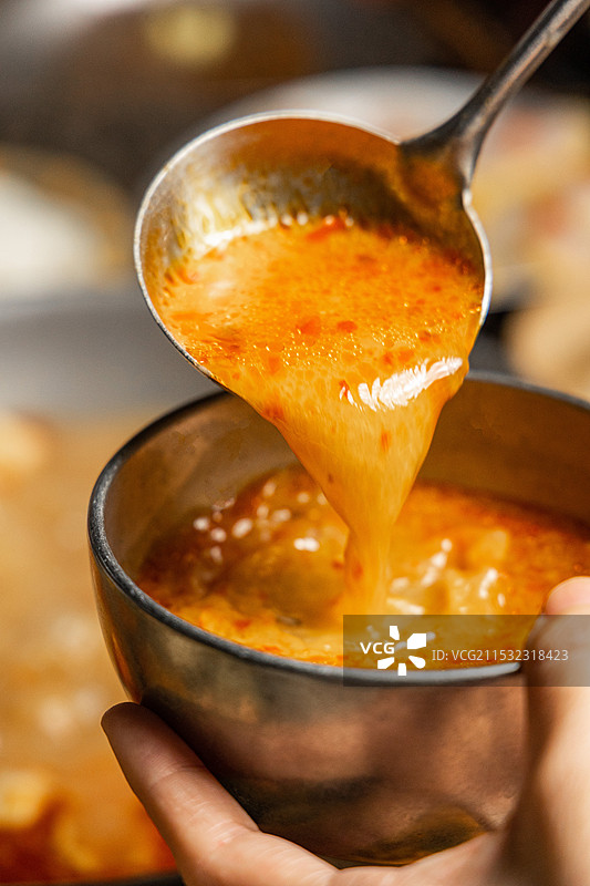 糟粕醋火锅酸汤火锅海南火锅酒糟醋酸海南图片素材