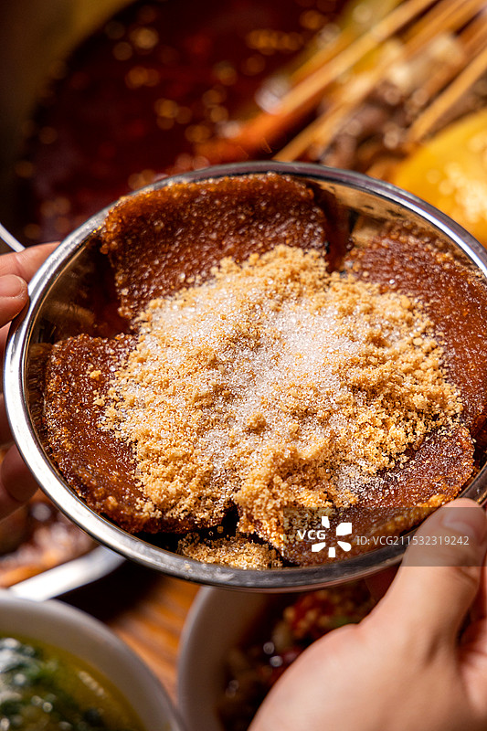 炸黄粑糯米粑粑糯叽叽小吃甜品甜食碳水图片素材