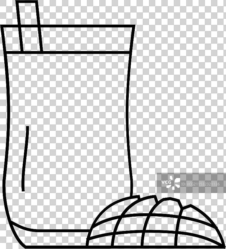 芒果拉西印度菜肴线条图标图片素材