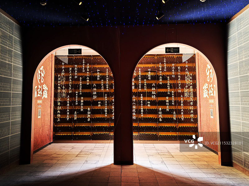 敦煌莫高窟文创馆一角图片素材