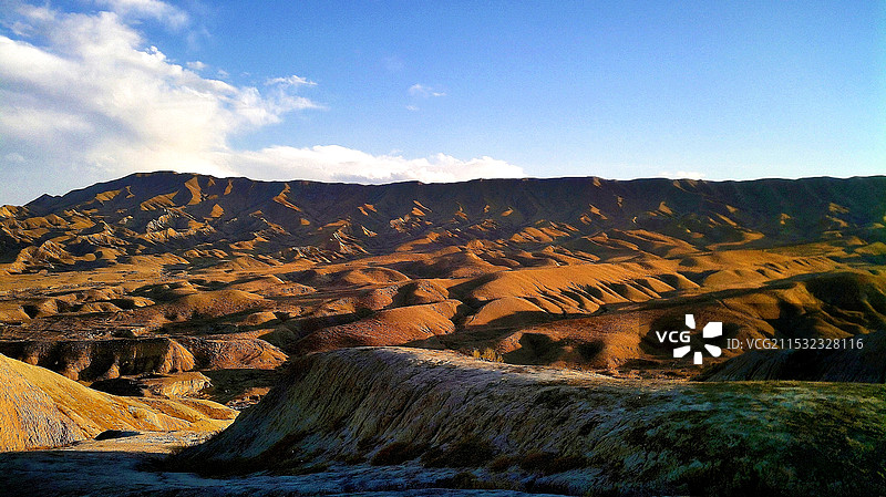 日落时的空中风景图片素材