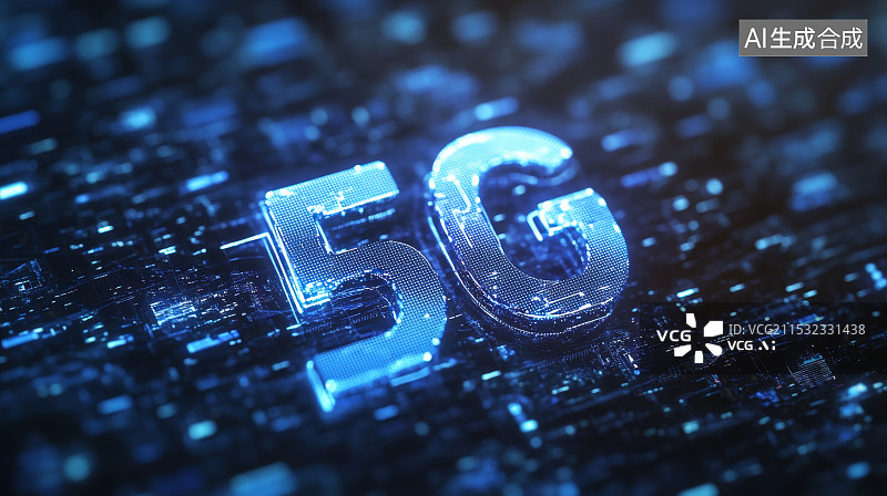 【AI数字艺术】信息数字5G6G时代，互联网智慧城市背景图片素材