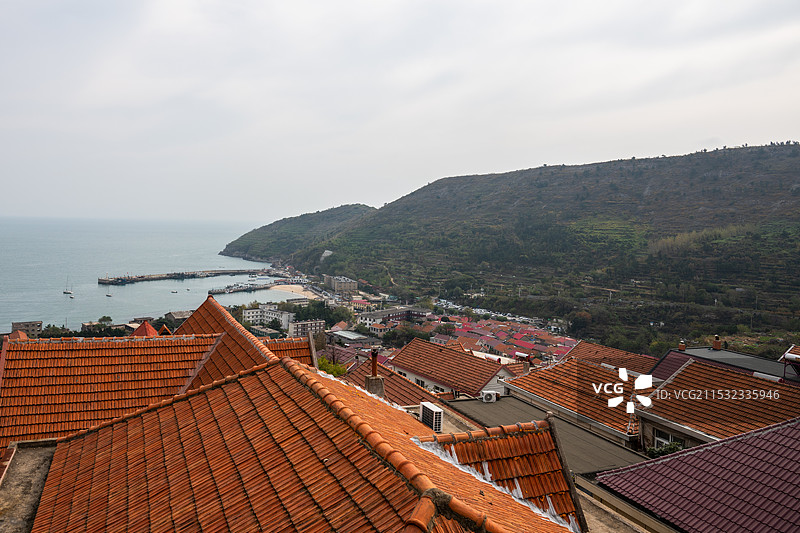 海滨小镇图片素材