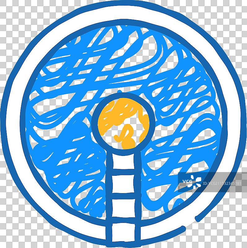 污水处理厂图标涂鸦图片素材