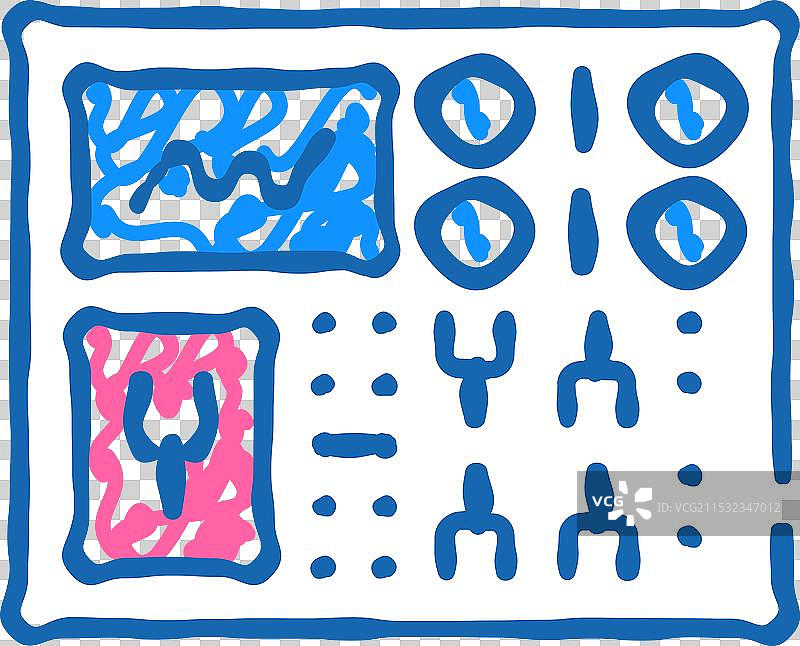 发电站控制图标涂鸦图片素材