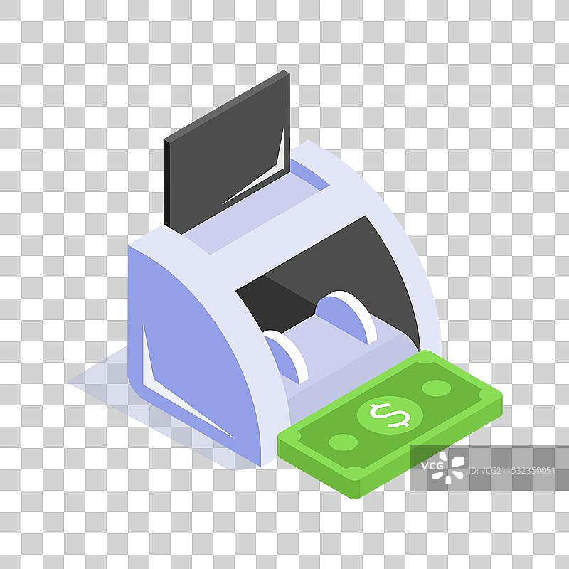 现金点钞机图片素材