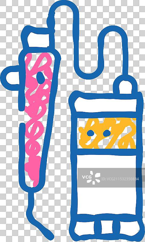 激光治疗标志图标涂鸦图片素材