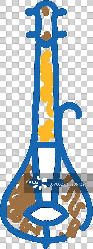 新一代电小提琴图标涂鸦图片素材