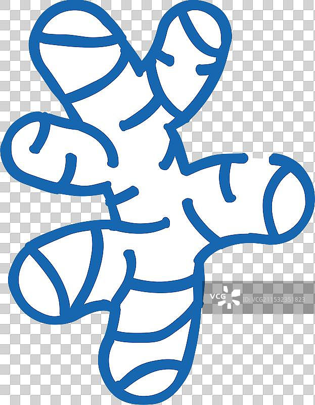 姜根图标涂鸦图片素材