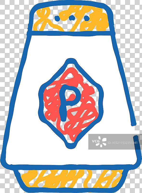 辣椒香料图标涂鸦图片素材