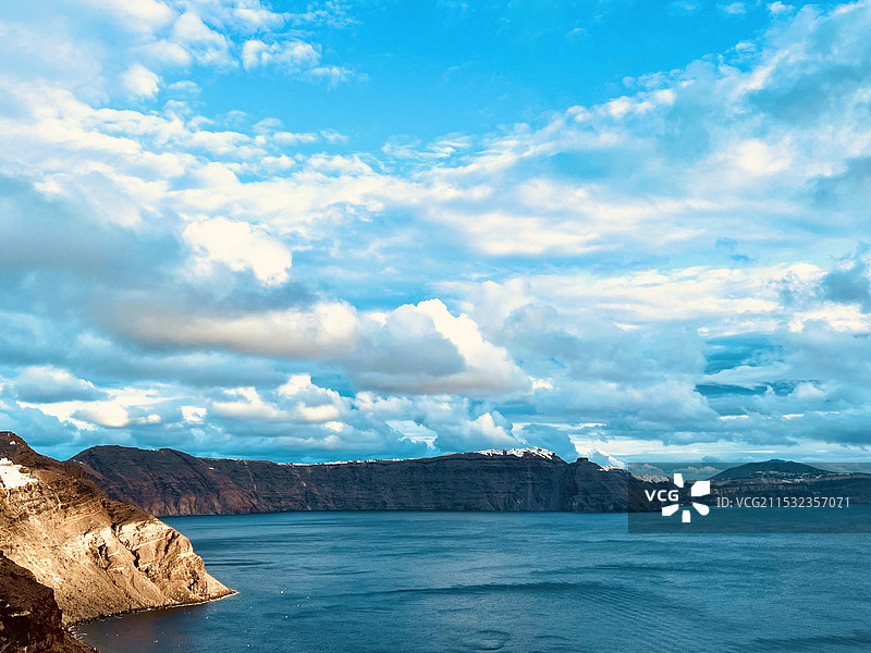 希腊 圣托里尼 爱琴海图片素材