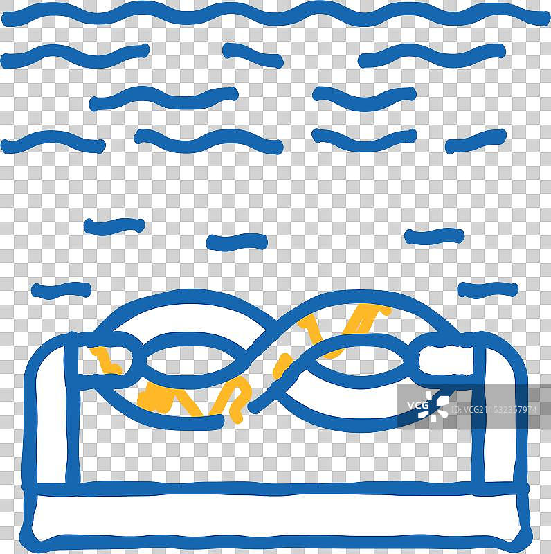 水下潮汐发电厂图标图片素材