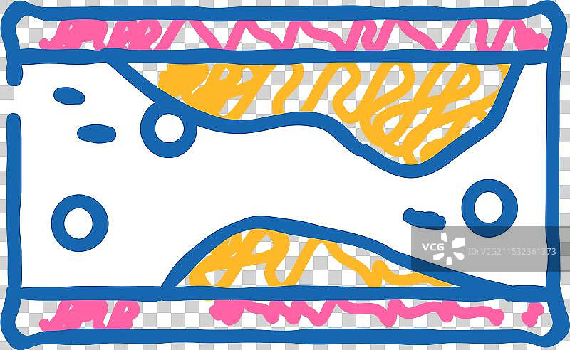 动脉中胆固醇斑块形成图标图片素材